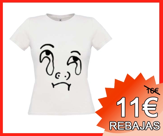 SAD FACE CHICA REBAJAS